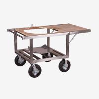 Тележка Багги для гриля LeChef NEW с боковым столиком из тикка