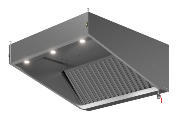 Зонт вытяжной S2 с подсветкой Онтарио