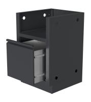 Тумба Онтарио для встраиваемой горелки Napoleon с 1-м большим выдвижным ящиком, черная