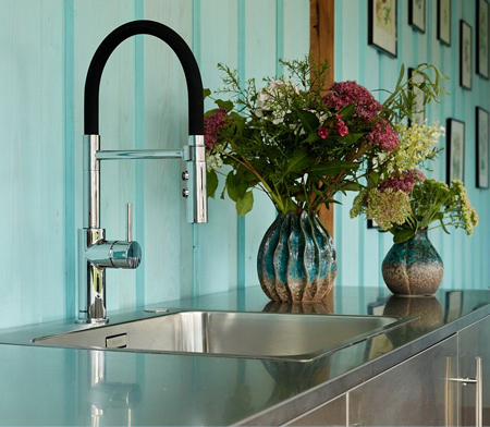 Уличная кухня Orlando designed by AWELT в беседке