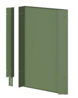 Соединительная панель перехода на угол 60° (панели и угол соединительный), зеленый Онтарио