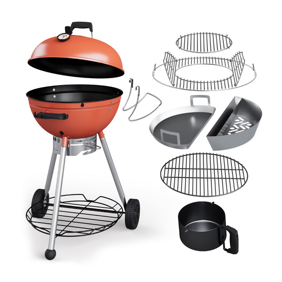 Гриль угольный 800 Degrees Teriberka 57 Slow 'N Sear Vordan Karmir