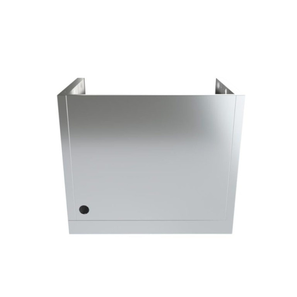 Тумба-основание гриля Brennex BG025 с 2-мя выдвижными ящиками металлик Онтарио