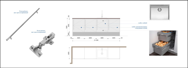 Уличная кухня Orlando designed by AWELT в беседке