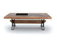 Гриль стол Кавказ дуб 2300 мм