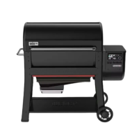 Weber Searwood XL 600 гриль пеллетный барбекю с металлическим столом