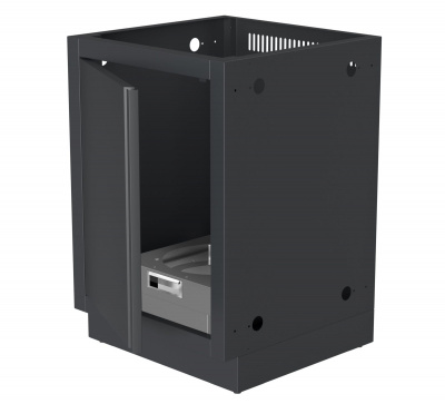 Тумба для хранения баллона с пропаном 610 ONTARIO, арт. UTC-610 RAL9004m moire