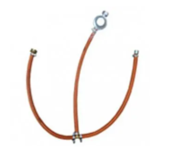 Комплект для подключению баллона на два потребителя 3х0,5 м. (тройник+1/4"+1/4")