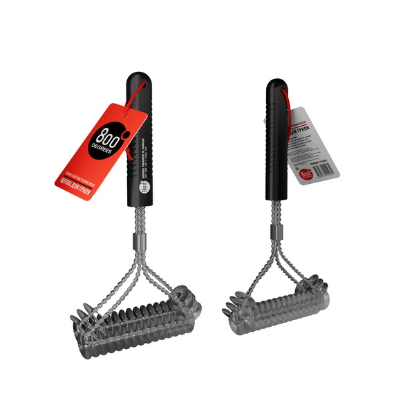 Щетка Т-образная для чистки решеток 800 Degrees Double Head Wide Brass Brush