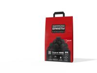 Блоки древесные BriqMINI, простое разжигание материала