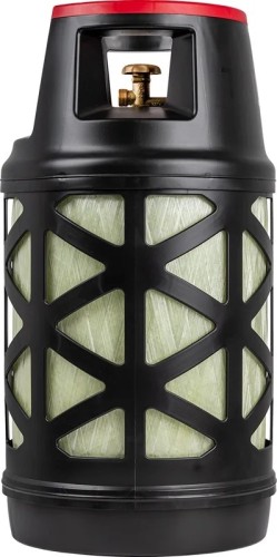 Баллон газовый композитный 24,5 л, TRILLON BBQ заправленный, безопасный товар для оборудования