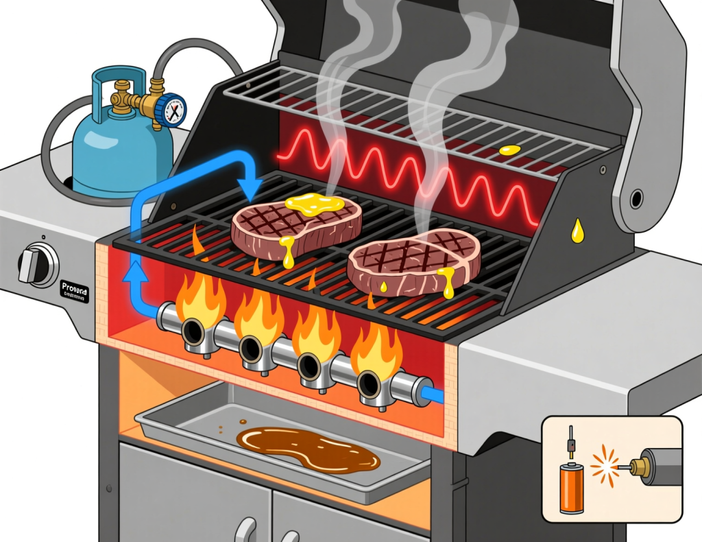 Усройство газового гриля 4.png Усройство газового гриля 4.png