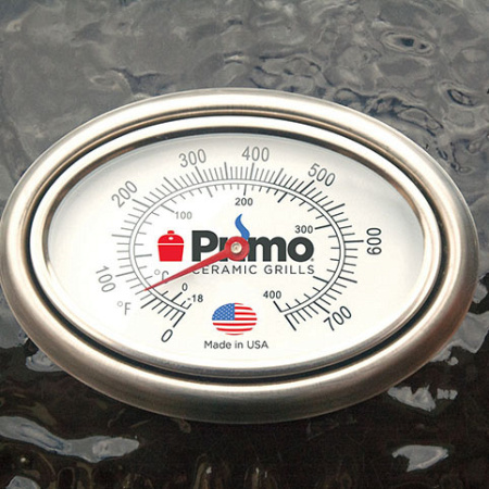 Керамический гриль барбекю Primo Oval 300 Family All in One с подставкой и столиком