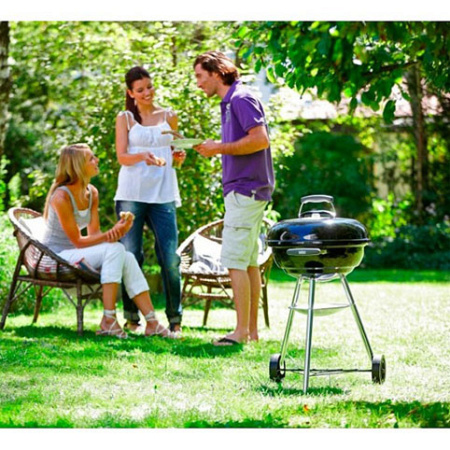 Угольный гриль Weber Compact Kettle 47 см
