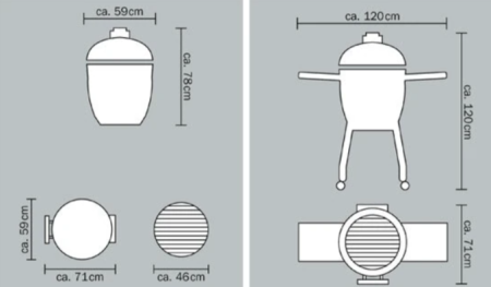 Monolith grill Classic Basic Black