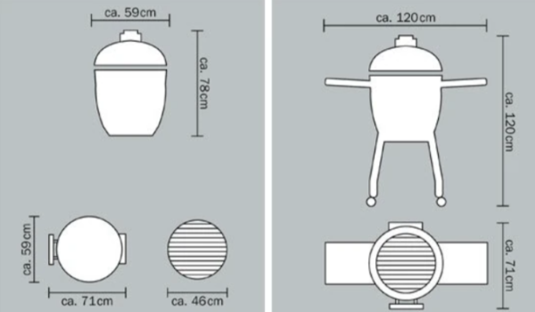 Monolith grill Classic Basic Black