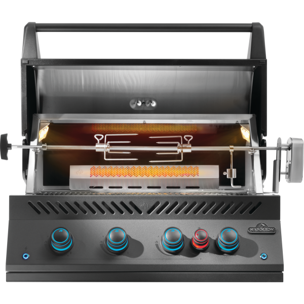 Встраиваемый газовый гриль Napoleon, BIG-32“ (матовый черный)