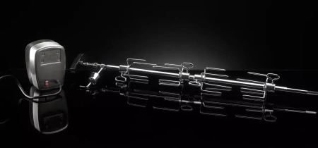 Вертел-шампур с 4-мя зажимами электрический для грилей модели 485/495/500