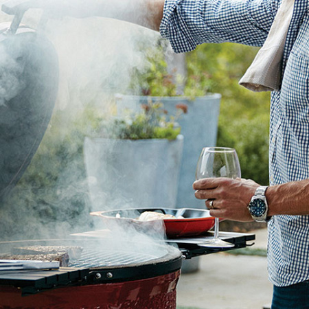 Керамический гриль Kamado Joe Classic, угольный Joe