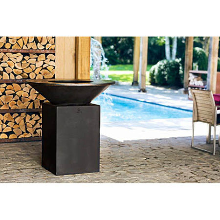 Угольный гриль  - чаша для костра Ofyr Classic Black 100