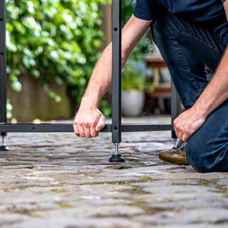 Набор прорезиненных ножек для модульных столов Ooni