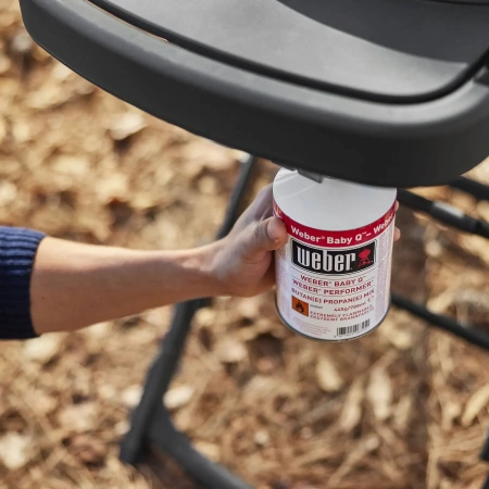 Weber Traveler Compact гриль газовый портативный, черный