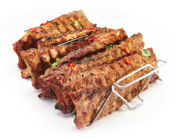 Подставка для ребрышек с набором шампуров Broil King