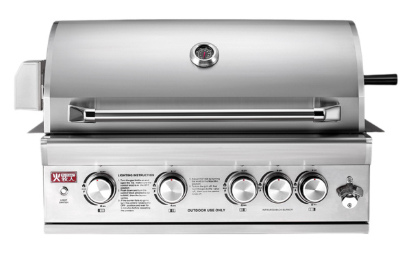 Газовый гриль Brennex BG025, встраиваемый