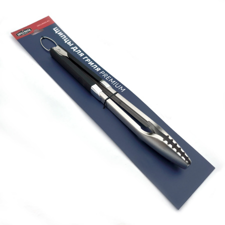 Щипцы для гриля Premium Grillbaza, нерж