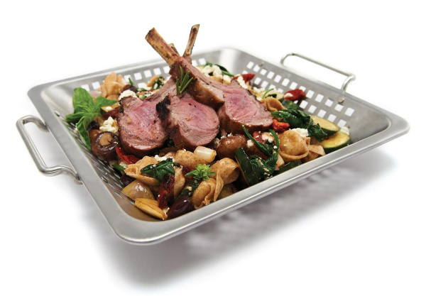 Квадратный перфорированный вок Broil King