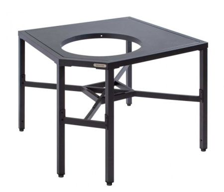 Керамический гриль размер XL с угловой модульной подставкой, рабочим столом и шкафом