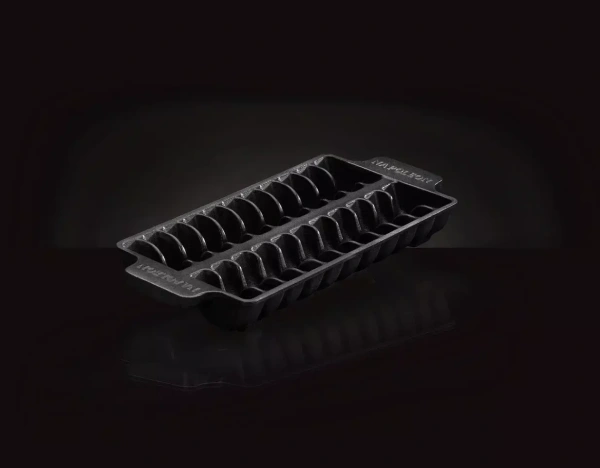 Чугунная сковорода для креветок