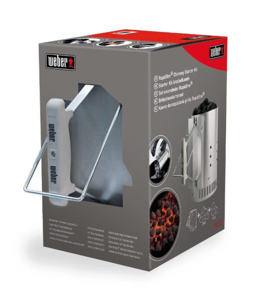 Стартовый набор Weber для розжига угля: стартер, сухое горючее, угольные брикеты (2 кг)
