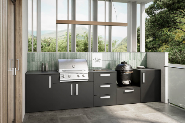 Комплект Astov BBQ Deluxe / АСТОВ БАРБЕКЮ Делюкс №4 (ширина 3580 мм)
