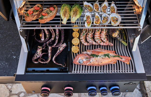 Встраиваемый газовый гриль Napoleon, BIG-32“ (матовый черный)