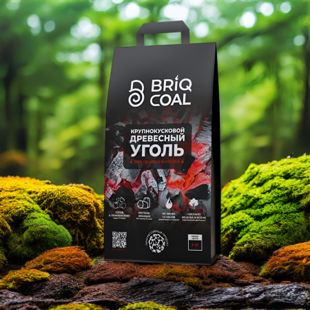 Уголь древесный, деревянный LUMP