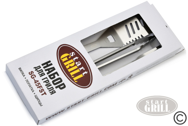 Комплект-минимум: Газовый гриль-300 SG и инструменты