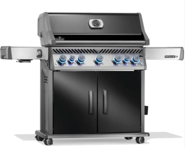 Газовый гриль Napoleon, Rogue PRO-S 625 (черный, с ИК горелкой 3/3)