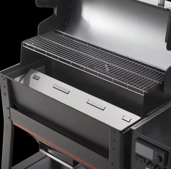 Weber Searwood XL 600 гриль пеллетный барбекю с металлическим столом