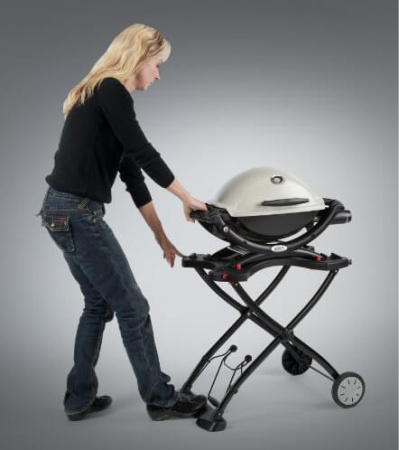 Подставка-тележка для грилей серии Q (для моделей 2014+)