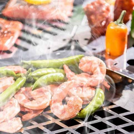 Тройная решетка Oklahoma Joe's диаметром 45см для Drum Bronco 22202159