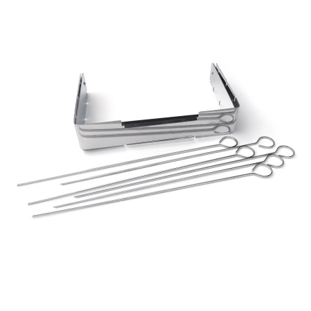 Набор для шашлыка Grillbaza, нержавеющая сталь, товар для печи 