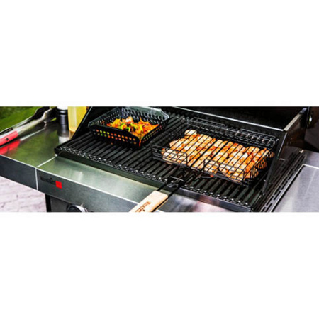 Антипригарная корзина для гриля с ручкой Char-Broil