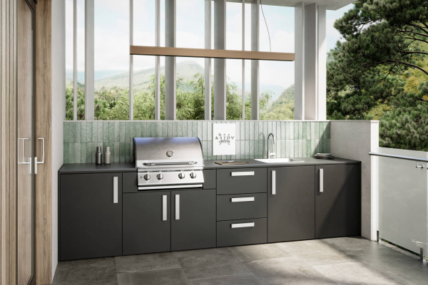 Комплект Astov BBQ Deluxe / АСТОВ БАРБЕКЮ Делюкс №7 (ширина 3440 мм)