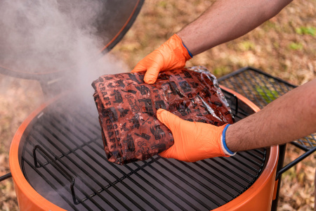 Коптильня Oklahoma Joe's Drum Bronco Pro (оранжевая)