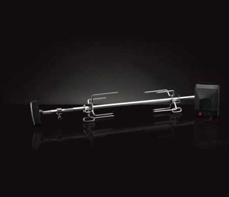 Вертел с 2-мя зажимами и электромотором для грилей серии Freestyle 365/425