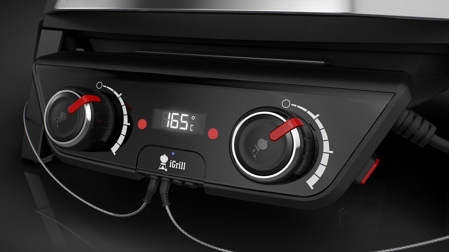 Гриль барбекю электрический Weber PULSE 2000, черный для гриль кухни