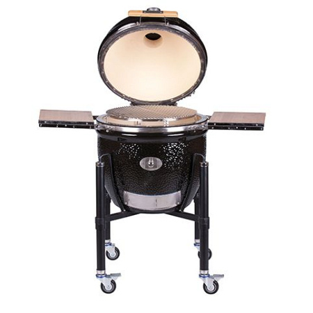 Керамический гриль Monolith Classic Black PRO 2.0 с ножками