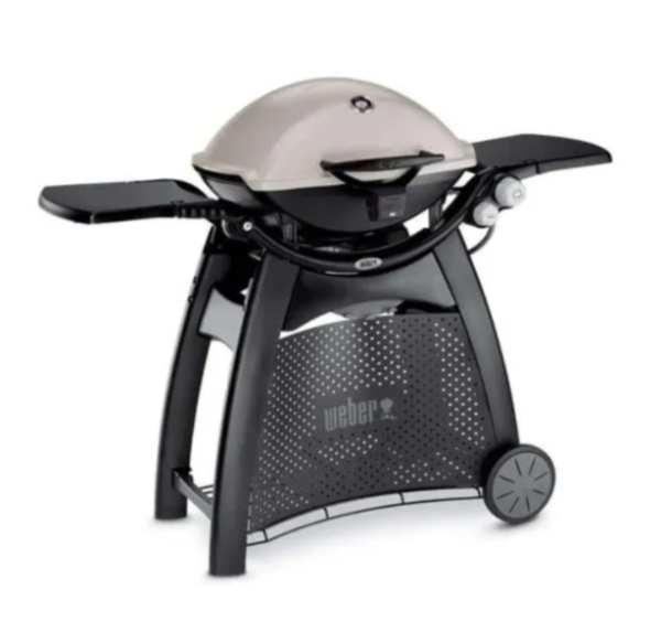 Weber Q-3200 гриль газовый на тележке, слоновая кость