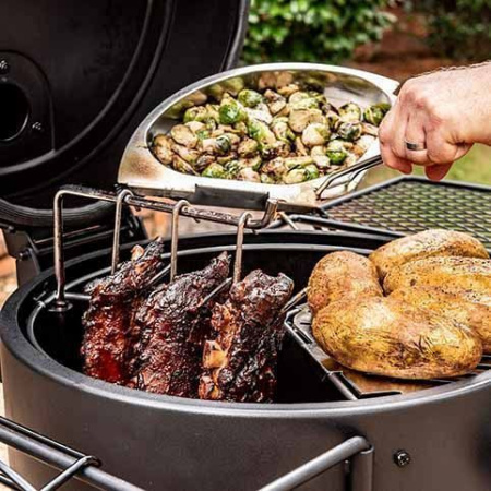 Тройная решетка Oklahoma Joe's диаметром 45см для Drum Bronco 22202159